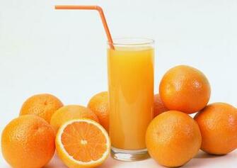 Gallery For Orange Juice Wallpaper