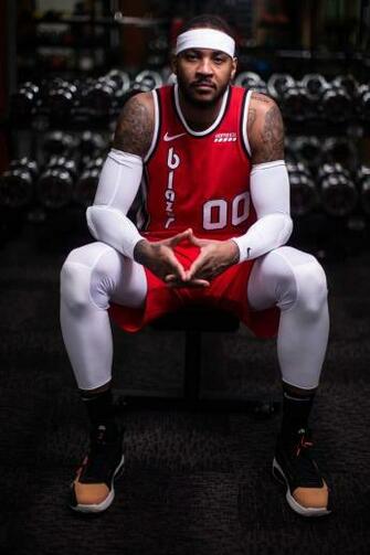 Photos Carmelo Anthony Media Day Portland Trail Blazers