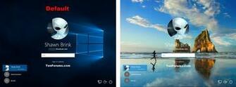 Sign In Screen Background Image Change Windows