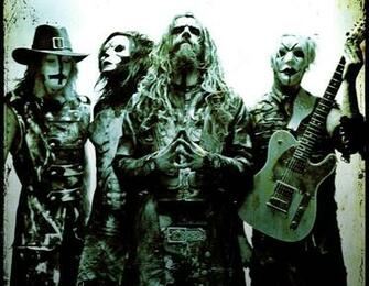 Metal Heavy White Zombie Rob Wallpaper Background