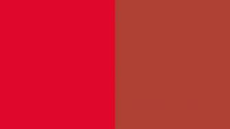 Medium Blue And Candy Apple Red Two Color Background