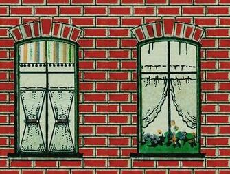 Brick Paper Dollhouse Wallpaper Miniature Printies