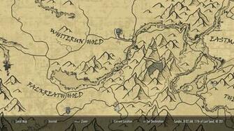 Tamriel Map Wallpaper
