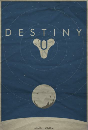 Destiny Minimalist Poster By Shrimpy99