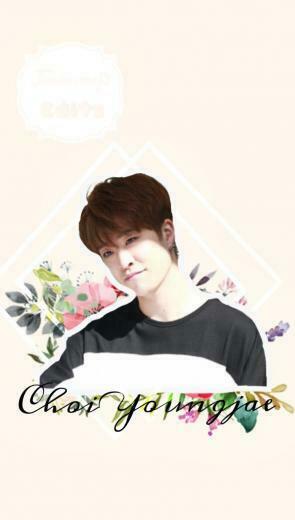Wallpaper Youngjae Got7 Flowers Choiyoungjae Cute Paste