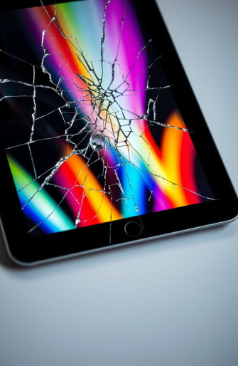 Broken iPad Wallpaper