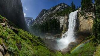 Vernal Fall Yosemite National Park Wallpaper HD