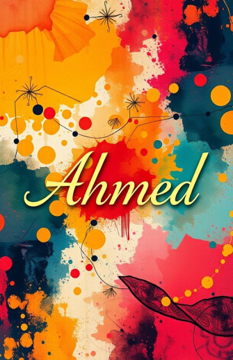 Ahmed Name Wallpaper