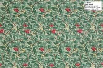 William Morris Reproduction Wallpaper Arbutus Designed By Kathleen