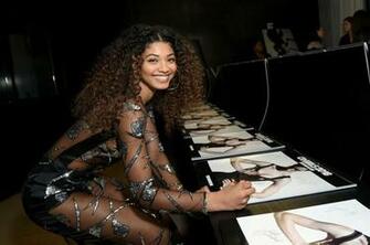 Danielle Herrington Stills At Cr Fashion Book Celebrates