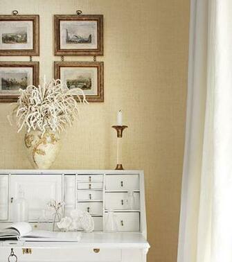Thibaut Wallpaper Natural Ostrich In Chestnut T6826