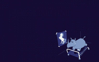 Humor Unicorns Wallpaper Funny Rhinoceros