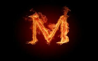 Desktop Wallpaper Fire Letter Burning Reptiles