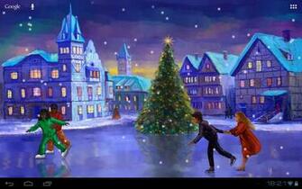Christmas Rink Live Wallpaper Android Apps On Google Play