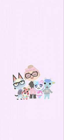 Hand Drawn Animal Crossing Wallpaper Fan Art