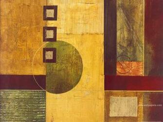 Modern Abstract Painting Wallpaper Art Print