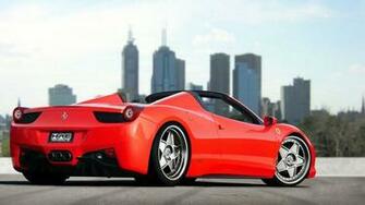 Ferrari Italia Spider Full HD Wallpaper