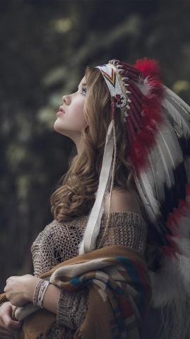 Beautiful Native American 4k Ultra HD Mobile Wallpaper