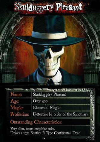 Skulduggery Pleasant Image Card HD Wallpaper And