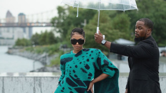 Celebrity Street Style At New York Fashion Week Spring Photos