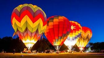Hot Air Balloon HD Wallpaper Background