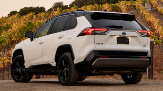 Car White Suv Crossover Compact Hybrid
