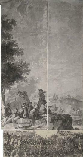 Wallpaper Panels By Joseph Dufour Et Cie After Comte De Choiseul