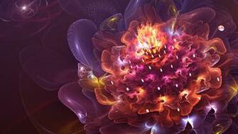 Abstract Flower Wallpaper In Jpg Format For
