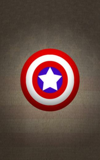 iPhone Wallpaper Captain America Shield HD