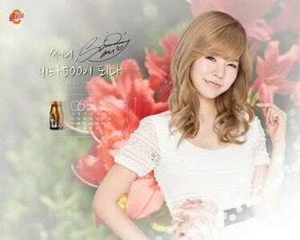 Girls Generation Snsd Sunny Vita500 June Calendar