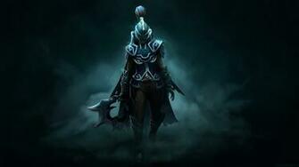 Wallpaper Phantom Assassin Dota Dark Wraith