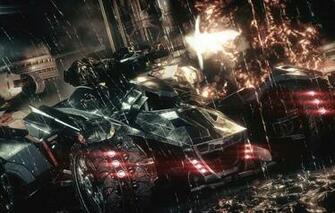 Batman Arkham Knight City Batmobile Wallpaper