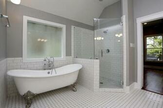 Clawfoot Tub Bathroom Remodel Wallpaper
