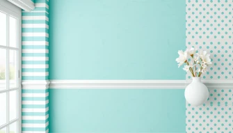 Preppy Teal Wallpaper