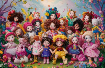 Cute Dolls Wallpaper