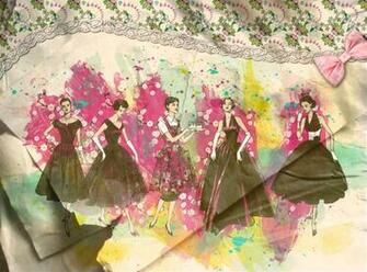 Colorful Girly Wallpaper By Flying X Avocado
