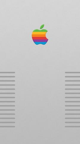 iPhone Retro Apple Wallpaper