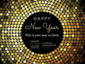 Year To Shine Wallpaper Christian January