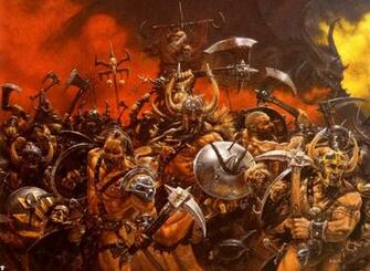Chaos Marauders Wallpaper Metal Fantasy Heavy
