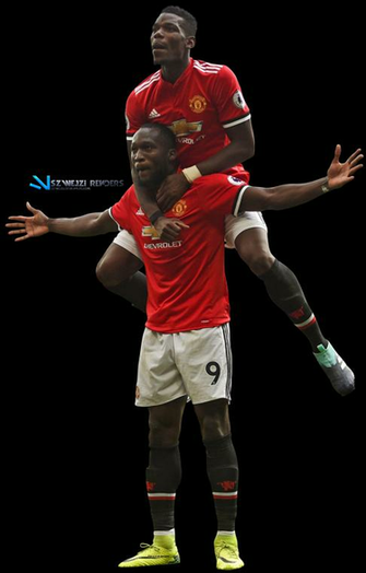 Romelu Lukaku Paul Pogba By Szwejzi
