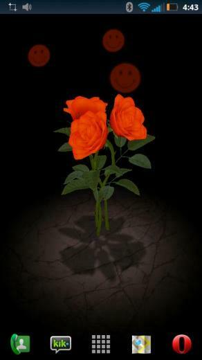 3d Rose Bouquet Live Wallpaper Android Apps On Google Play