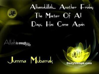 Friday Mubarak Sms Hadith Hadees Wallpaper Pictures Dailysmspk Net