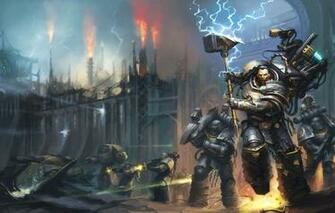Wallpaper Book Warhammer Space Marines