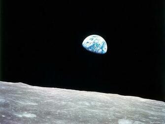 Space Wallpaper Earth From Moon