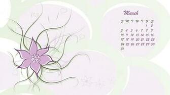 Months Calendar March Wallpaper Spring Wind