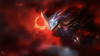 Blood Moon Yasuo Fan Art League Of Legends Wallpaper