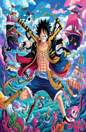 Brook One Piece Wallpaper