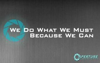 Aperture Science Art Robcoxxy Wallpaper HD