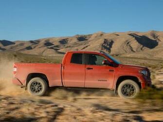 Trd Toyota Tundra Double Cab Pro Pickup E Wallpaper Background