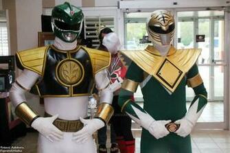 Ranger Stop Mixed Up White And Green By Figmentsmedia